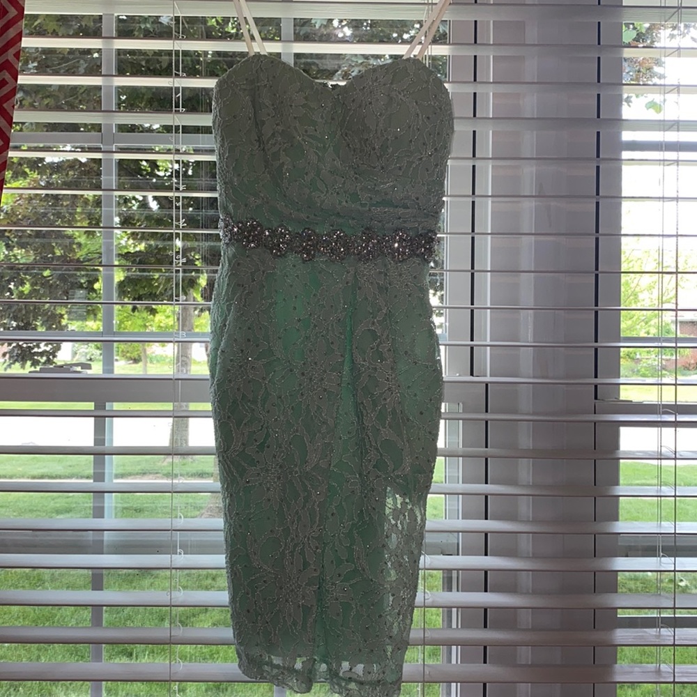 Juniors Formal Strapless Dress